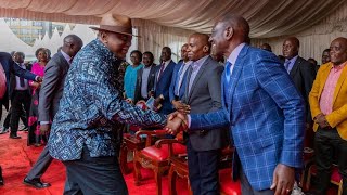 UHURU AND RUTO IN EMBU  GACHAGUA CHASED FROM MAIM TENT  UHURU TODAY  RUTO TODAY KISII NEWS TODAY [upl. by Petua]