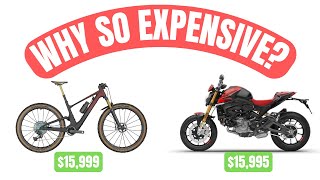 Why are mountain bikes so expensive  Mountain bike cost vs Motorcycle  Ready for correction [upl. by Sacram658]