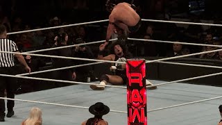 WWE Monday Night Raw Dragon Lee vs Carlito full match Rey Mysterio helps Dragon Lee wwe shorts 4k [upl. by Edecrem]