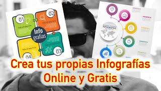 Infografías Creativas Aprende como hacer tus Infografías online y gratis como un experto en 30 [upl. by Noffets]