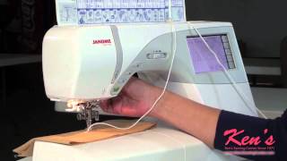 How to Use the Janome Couching Foot Set [upl. by Hurwitz260]