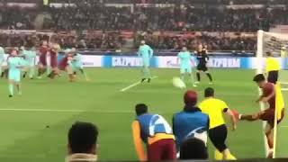 Goal Kostas Manolas As Roma vs Barcelona  Uefa Champions League [upl. by Friedman]