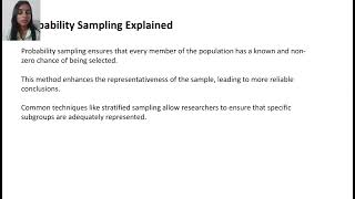 Application of sampling theory csecy [upl. by Tedman]