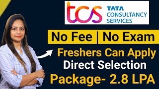 TCS Recruitment 2024 TCS Vacancy 2024 TCS Jobs 2024 April 2024 OFF Campus Placements  jobs 2024 [upl. by Lyram]