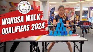 WSSA Sport Stacking Wangsa Walk Qualifiers Finals  SOC Highlights [upl. by Nal]