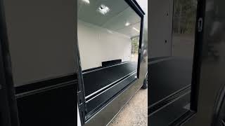 2025 Haulmark 24’ Race Car Trailer Escape door finished interior haulmark enclosedtrailer [upl. by Meyer268]