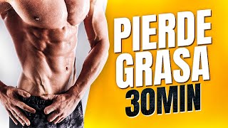 ¿QUIERES PERDER GRASA HAZ estos EJERCICIOS en CASA  CARDIO 30 MIN  RUTINA para ADELGAZAR [upl. by Enaujed]