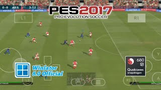 Winlator 80  Pes 2017  Test Game Snapdragon 680 [upl. by Shellie270]