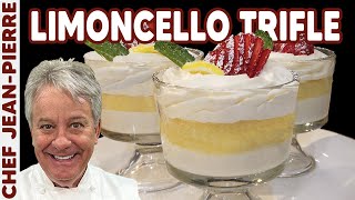 Easy Limoncello Trifle  Chef JeanPierre [upl. by Ennagem125]