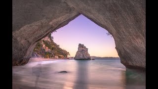 Walk to Cathedral Cove  Coromandel  North Island  New Zealand  Go pro  Road Trip  2018 [upl. by Nurav]