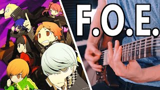 Persona Q  FOE  Guitar Cover [upl. by Navonod]