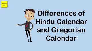 Differences of Hindu Calendar and Gregorian Calendar [upl. by Ybrek48]