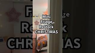 Mini fridge restock Christmas edition [upl. by Doyle158]