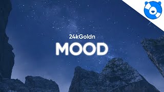 24kGoldn  Mood Clean  Lyrics ft iann dior [upl. by Anaihsat]