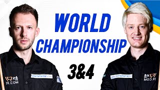 Judd Trump Vs Neil Robertson  Snooker World Championship  Full Frame 3amp4 Highlights [upl. by Einaffets]