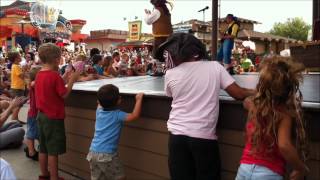 Rex with Sharky and Bones at Downtown Disney [upl. by Belier]