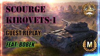 Scourge Kirovets1 Special Guest Replay Feat BOBEK WOT Console  World Of Tanks Modern Armour [upl. by Coussoule]