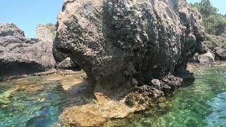 Snorkeling in the Glyfada beach [upl. by Kendrick]