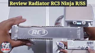 Unboxing amp Review Radiator RC3 Ninja RSS  dolananmotor [upl. by Budd]