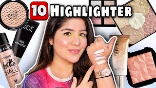 10 Best AFFORDABLE Highlighters  Best Highlighter In India [upl. by Philbrook]