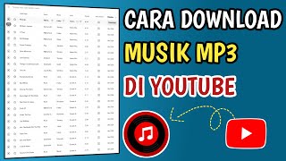 CARA DOWNLOAD MUSIK DI YOUTUBE JADI MP3 [upl. by Rdnaskela]