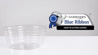 Gardener’s Blue Ribbon Deep Planter Liners [upl. by Nelleyram]