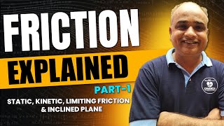 Friction Explained Part 1  Static Kinetic Limiting Friction amp Inclined Plane [upl. by Lenhard]