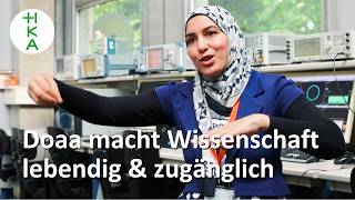 Doaa möchte Wissenschaft ZUGÄNGLICH machen  Interview  Fakultät Elektro und Informationstechnik [upl. by Wilfreda]