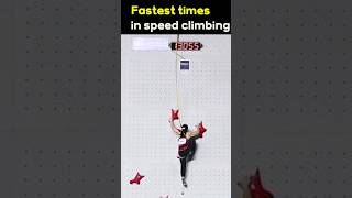 Mens fastest times in speed climbing [upl. by Lawrenson239]