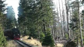 Mit der Brockenbahn von Wernigerode auf den Brocken [upl. by Critta545]