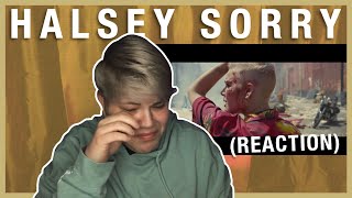 Halsey  Sorry REACTION [upl. by Corbett]