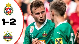 Wisła Kraków Vs Rapid Wien 12 All Goals UEFA Europa League  Extended Highlights [upl. by Oznohpla]