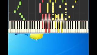 Strawberry Alarm Clock Incense And Peppermints Piano tutorial by Synthesia [upl. by Sikleb]