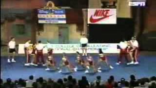 University Of Alabama  1995 Cheerleading [upl. by Ecnarrot201]