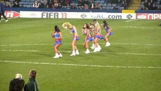 New Crystal Palace Cheerleaders The Crystals 11122010 [upl. by Norym]