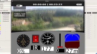 Tableau de bord embarqué sur un quadcopter Processing  Arduino [upl. by Neufer]