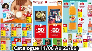 Nouveau Catalogue Carrefour Market Les Bons Plans Du 110624 Au 230624 [upl. by Nyliac]