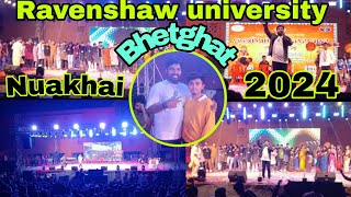 Ravenshaw university Nuakhai Bhetghat 2024ruku suna cuttack re Nuakhai Bhetghat Sambalpuri vlog [upl. by Ynagoham104]