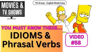 Idioms amp Phrases with Movies amp TV Shows Video 58 [upl. by Yvad]