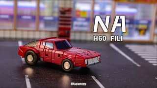 Transformers Newage NA H60 Fili Windcharger stop motion digital instructions [upl. by Evreh]