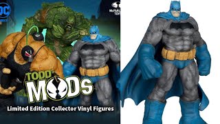 New McFarlane Toys Batman Bane Swamp Thing vinyl figures available at entertainment earth [upl. by Esimaj172]