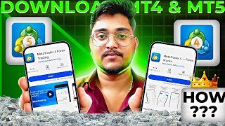 Download Mt4 amp Mt5 on Android after ban in india [upl. by Zamir]