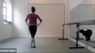 How To Do GlissadeAssemblé ballet tutorial beginner [upl. by Nwahsd]