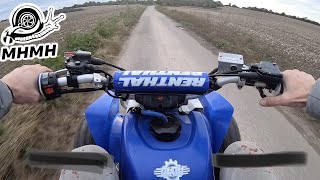 YAMAHA BLASTER Two stroke FULL SEND [upl. by Hubey786]