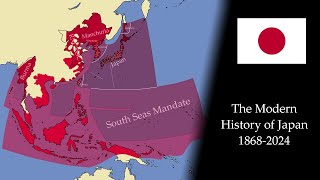 The Modern History of Japan Every Month 18682024 [upl. by Otter]