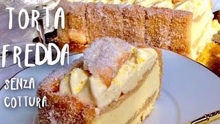 TORTA FREDDA SENZA COTTURA con PAVESINI COCCO LIMONE ricetta veloce ‒ Tutti a Tavola [upl. by Nassah933]