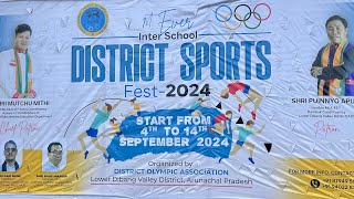 1st INTERSCHOOL DISTRICT SPORT FEST 2024DISTRICT OLYMPIC ASSOCIATIONSELF DEFENCE DEMONSTRATION [upl. by Inigo]