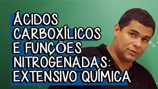 Ácidos Carboxílicos Parte 1  Extensivo Química  Descomplica [upl. by Aihsinyt103]