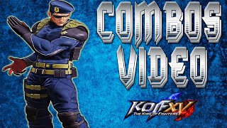 KOF XV HEIDERN Combos Video [upl. by Renata29]