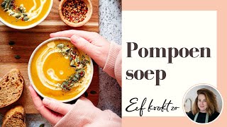 Pompoensoep recept [upl. by Anaig]